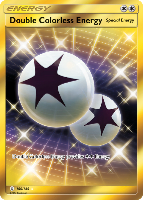 Double Colorless Energy 166 Guardians Rising Pokémon card