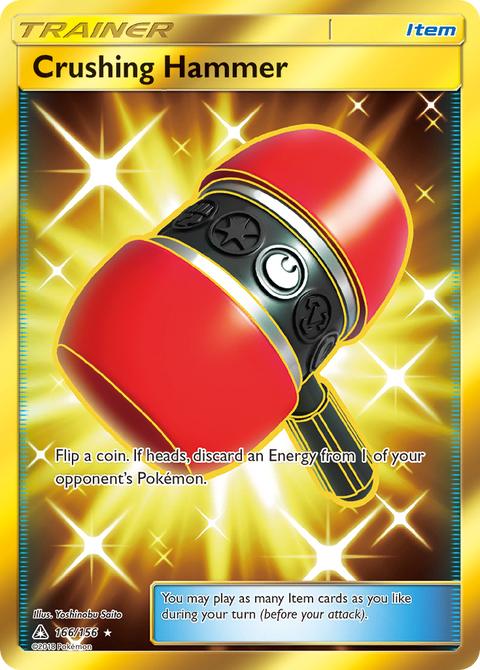 Crushing Hammer 166 Ultra Prism Pokémon card