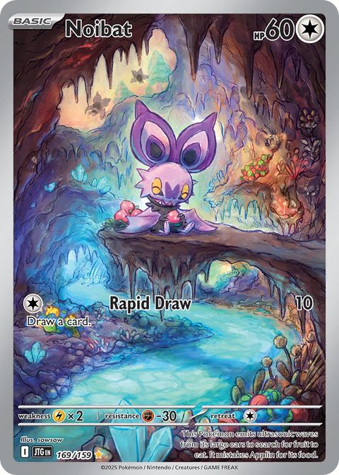 Noibat 169 Journey Together Pokémon card