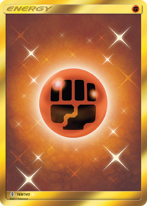 Fighting Energy 169 Guardians Rising Pokémon card