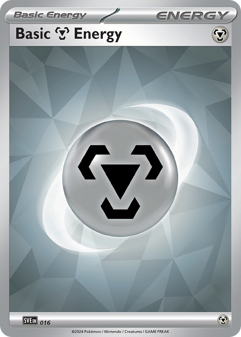 Basic Metal Energy 16 Scarlet & Violet Energies Pokémon card