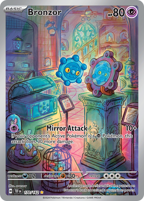 Bronzor 170 Temporal Forces Pokémon card