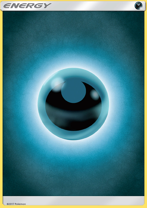 Darkness Energy 170 Sun & Moon Pokémon card