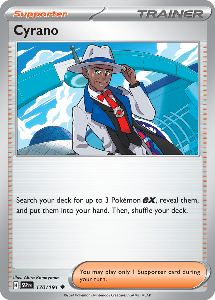 Cyrano 170 Surging Sparks Pokémon card