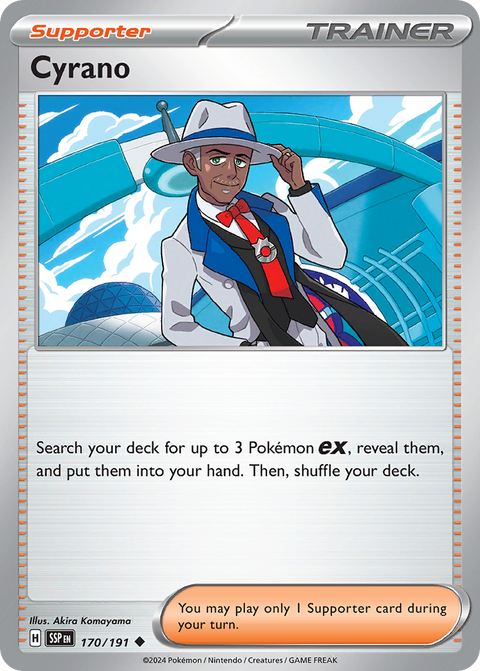 Cyrano 170 Surging Sparks Pokémon card