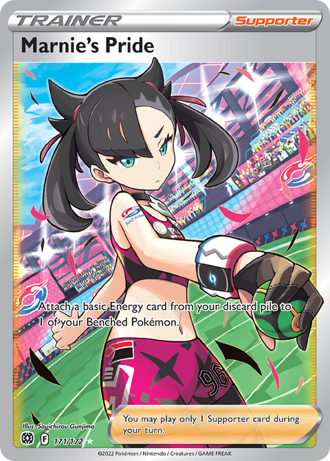 Marnie's Pride 171 Brilliant Stars Pokémon card