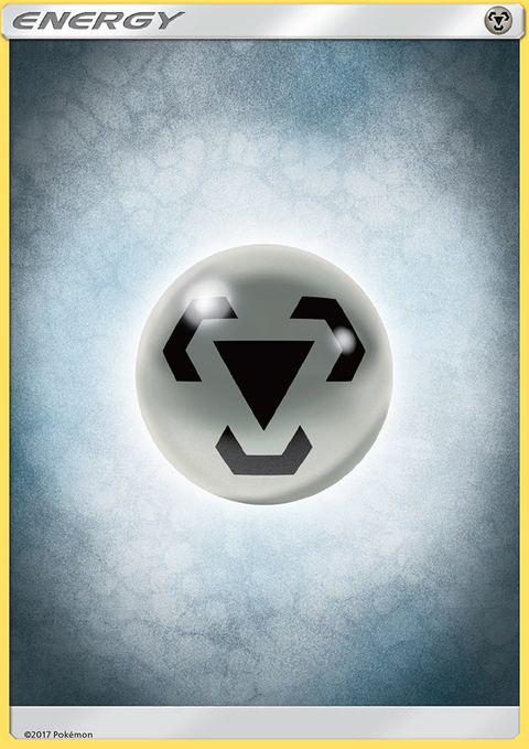 Metal Energy 171 Sun & Moon Pokémon card