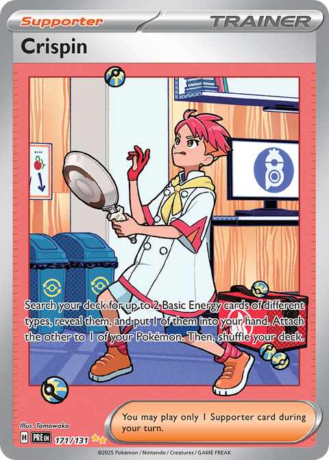 Crispin 171 Prismatic Evolutions Pokémon card