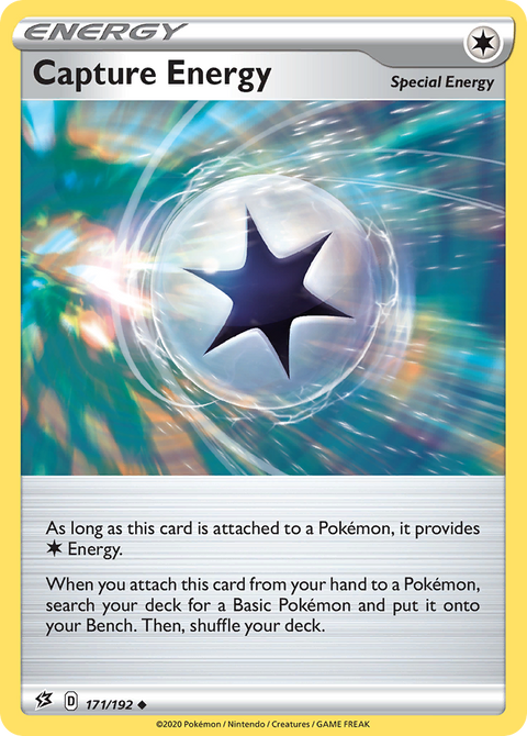 Capture Energy 171 Rebel Clash Pokémon card