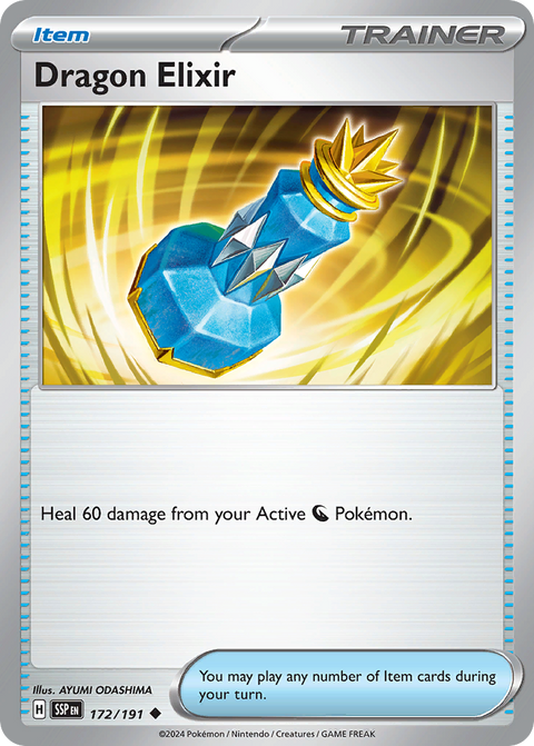 Dragon Elixir 172 Surging Sparks Pokémon card