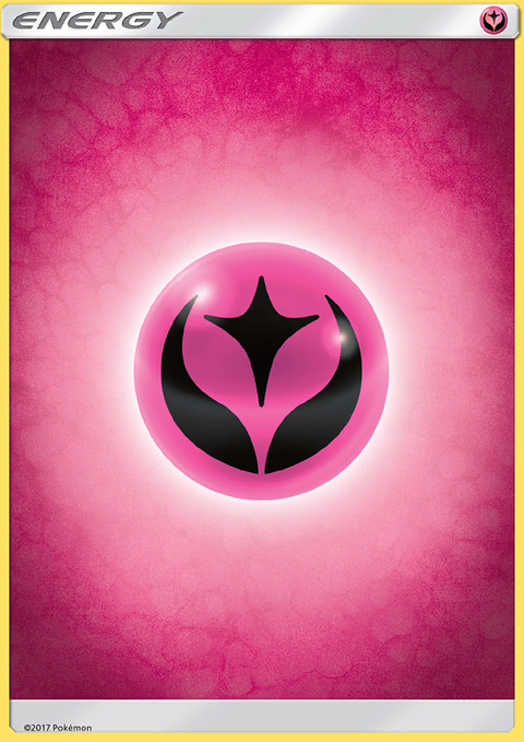 Fairy Energy 172 Sun & Moon Pokémon card