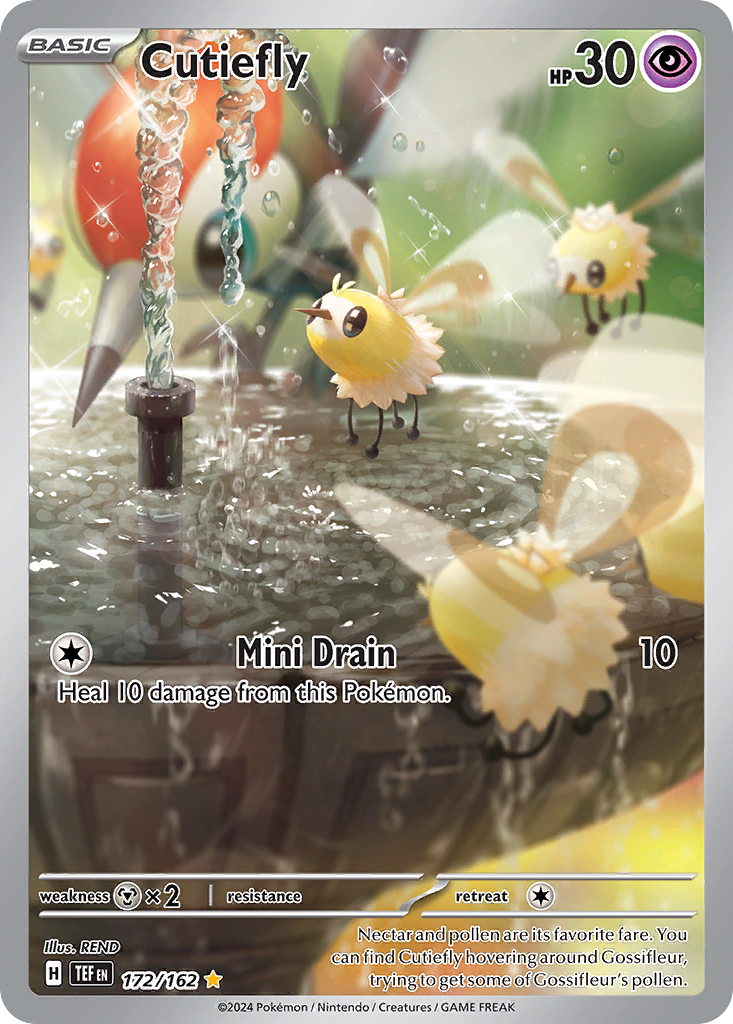 Cutiefly 172 Temporal Forces Pokémon card