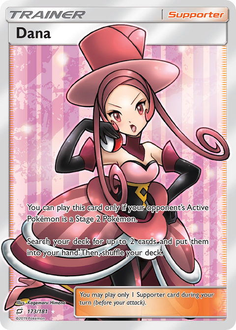 Dana 173 Team Up Pokémon card