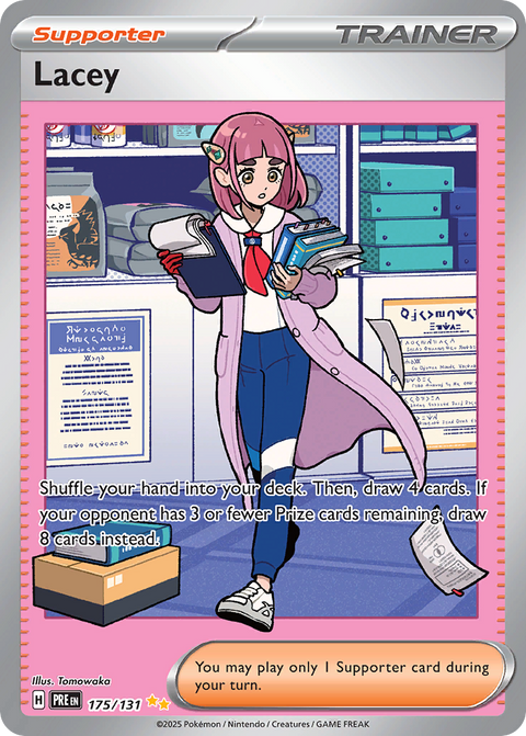 Lacey 175 Prismatic Evolutions Pokémon card