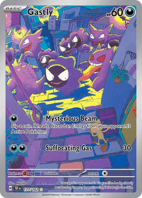 Gastly 177 Temporal Forces Pokémon card