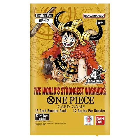 One Piece Card Game: OP-17 - The World's Strongest Warriors - Booster Pack