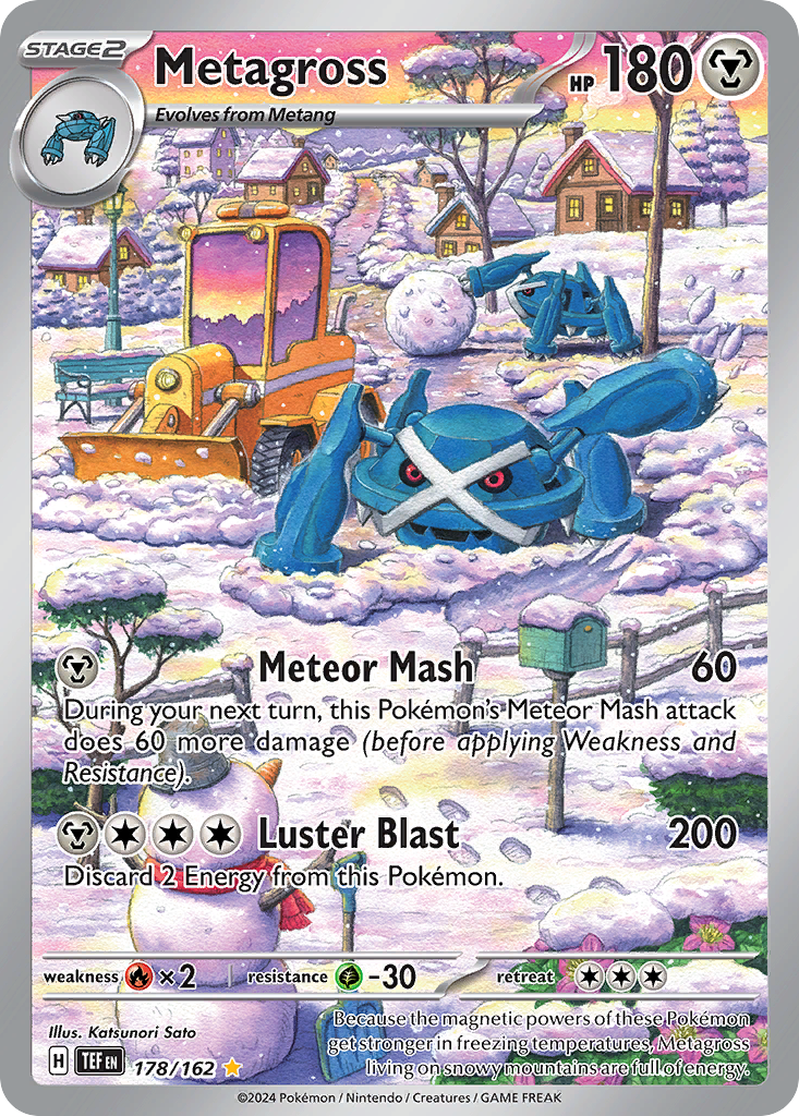Metagross 178 Temporal Forces Pokémon card