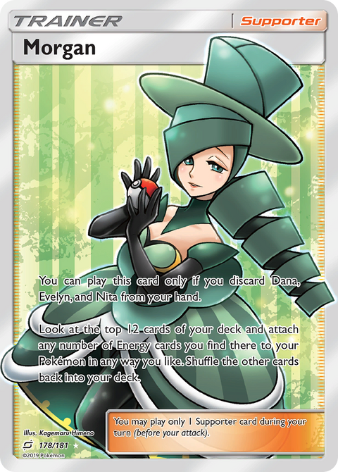 Morgan 178 Team Up Pokémon card