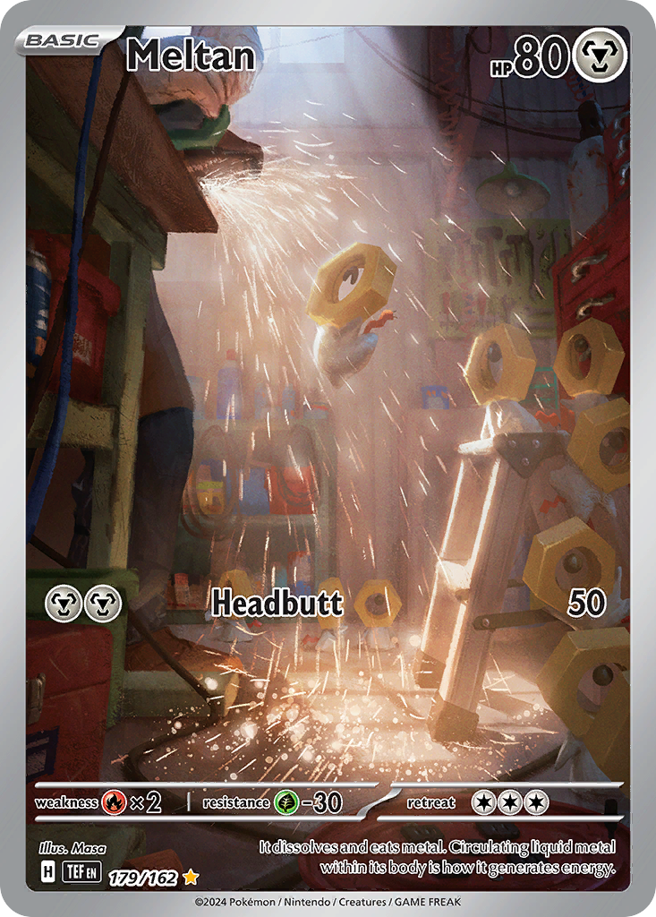 Meltan 179 Temporal Forces Pokémon card