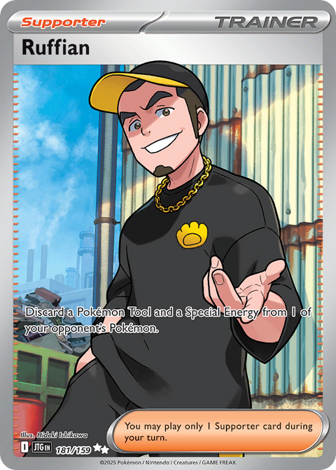 Ruffian 181 Journey Together Pokémon card
