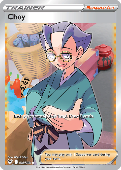Choy 182 Astral Radiance Pokémon card