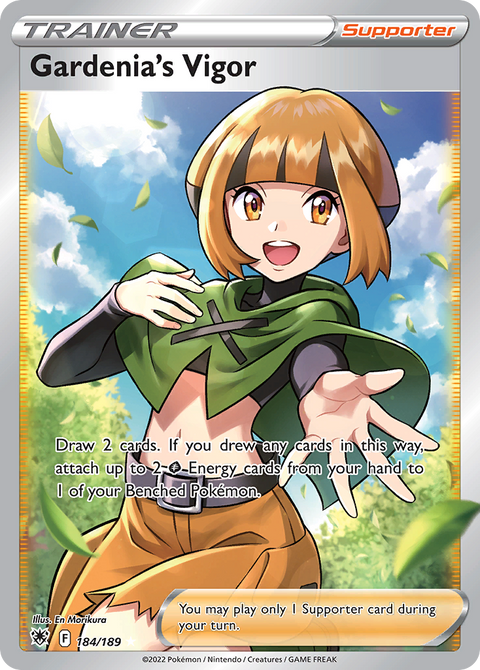 Gardenia's Vigor 184 Astral Radiance Pokémon card