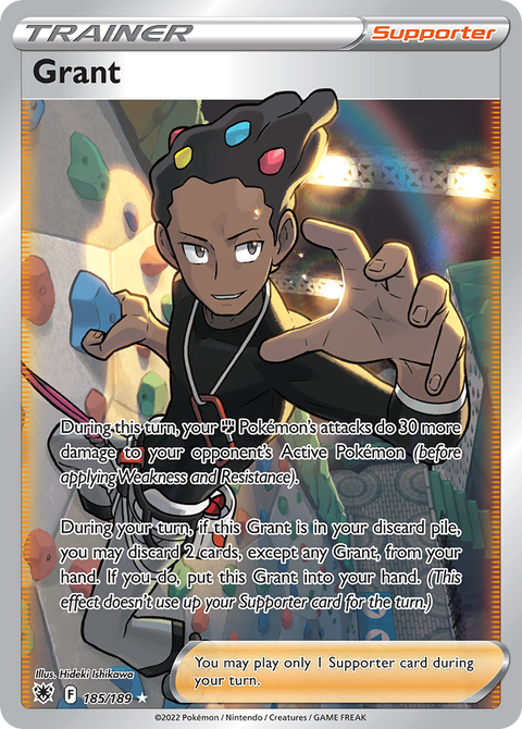 Grant 185 Astral Radiance Pokémon card
