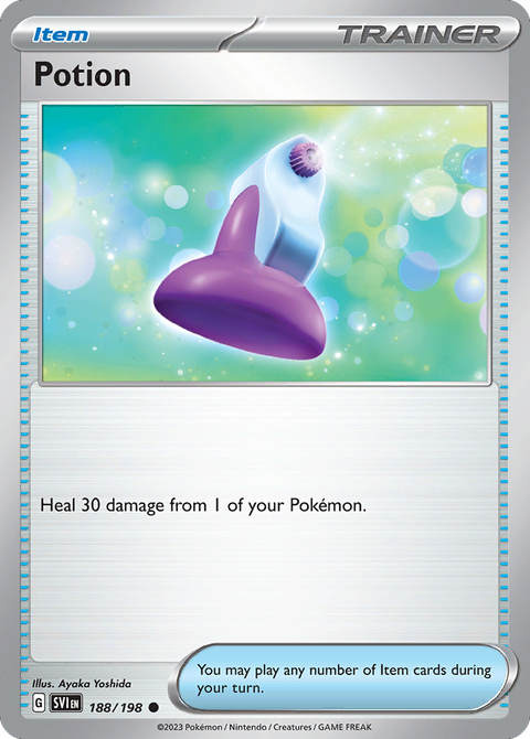 Potion 188 Scarlet & Violet Pokémon card