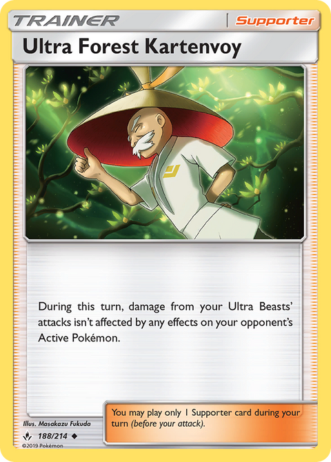 Ultra Forest Kartenvoy 188 Unbroken Bonds Pokémon card