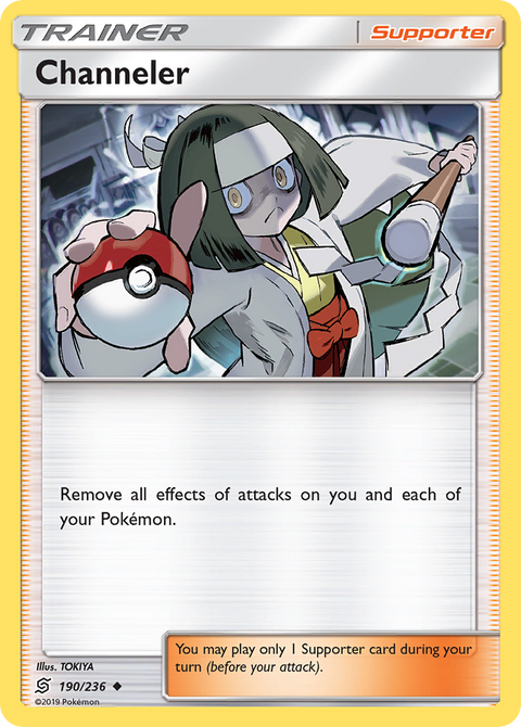 Channeler 190 Unified Minds Pokémon card