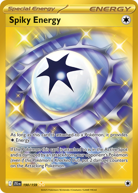 Spiky Energy 190 Journey Together Pokémon card