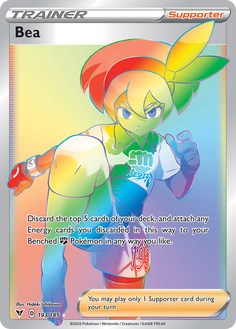 Bea 193 Vivid Voltage Pokémon card