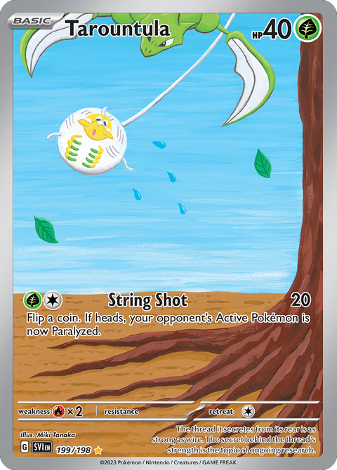 Tarountula 199 Scarlet & Violet Pokémon card