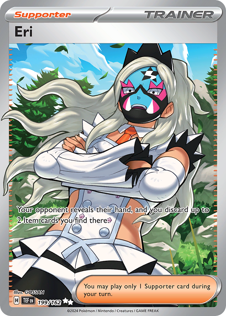 Eri 199 Temporal Forces Pokémon card