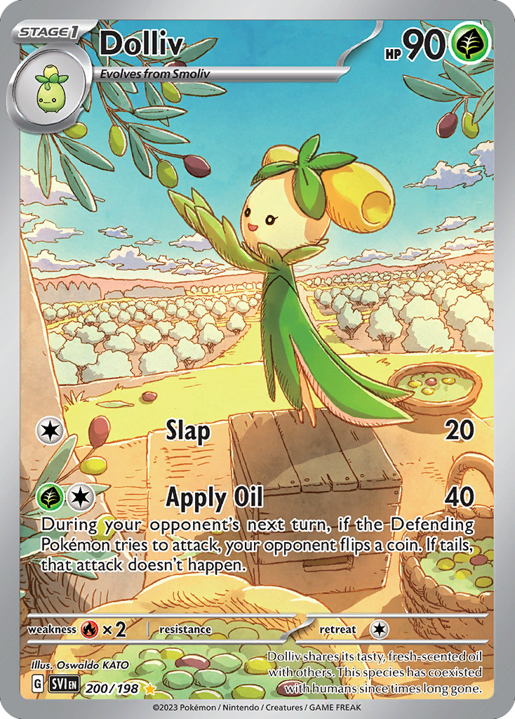 Dolliv 200 Scarlet & Violet Pokémon card