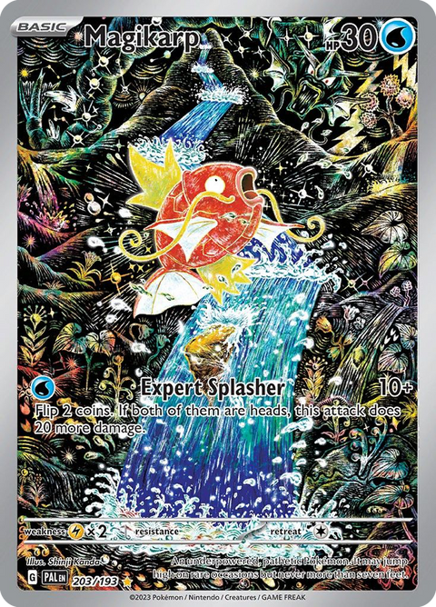 Magikarp 203 Paldea Evolved Pokémon card