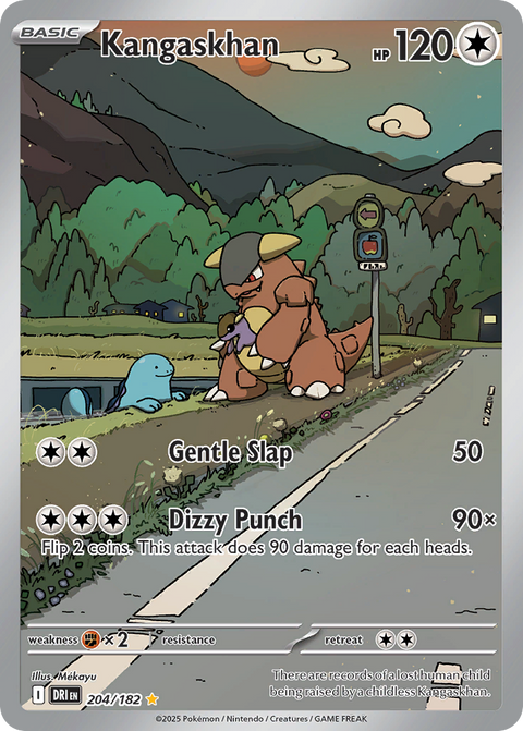 Kangaskhan 204 Destined Rivals Pokémon card