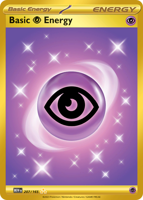 Basic Psychic Energy 207 151 Pokémon card