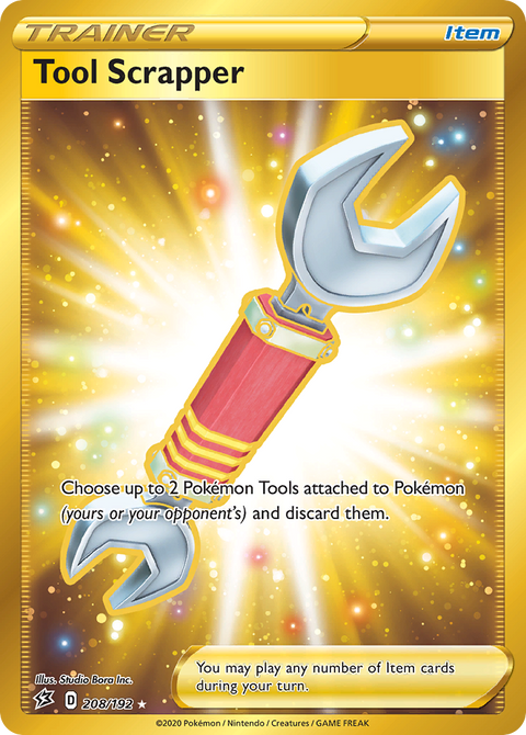Tool Scrapper 208 Rebel Clash Pokémon card