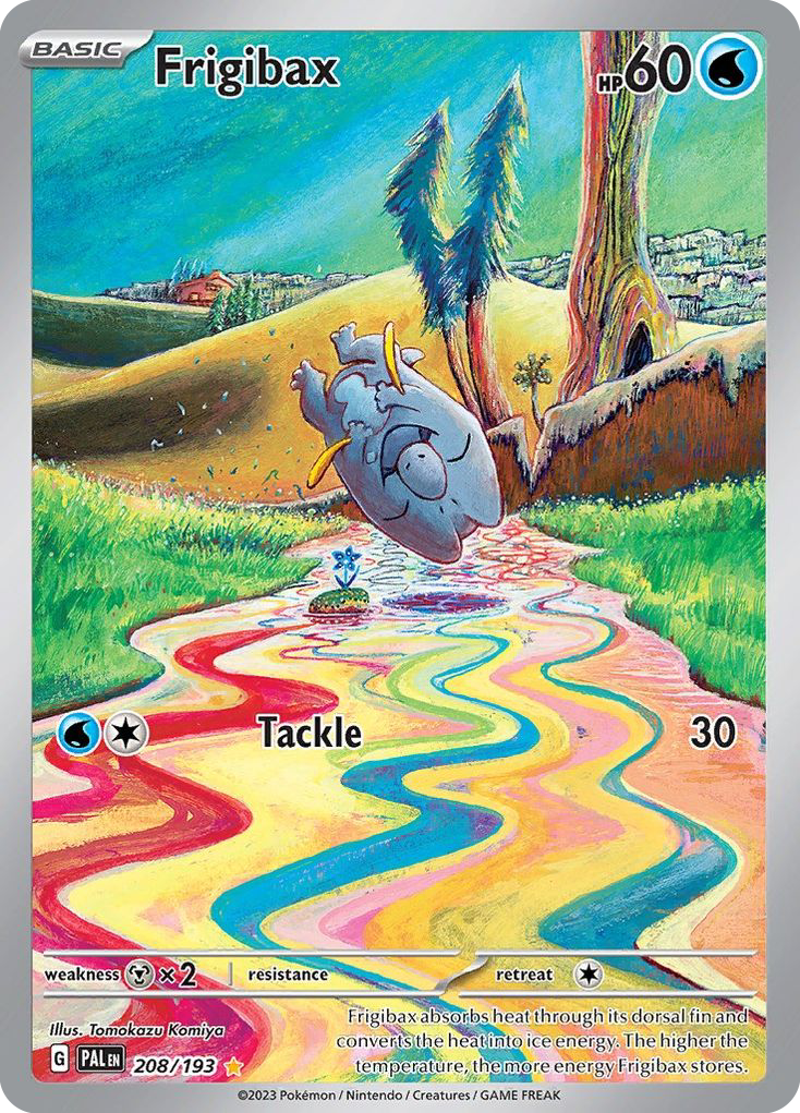 Frigibax 208 Paldea Evolved Pokémon card