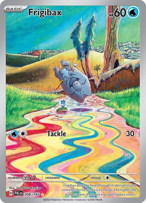 Frigibax 208 Paldea Evolved Pokémon card