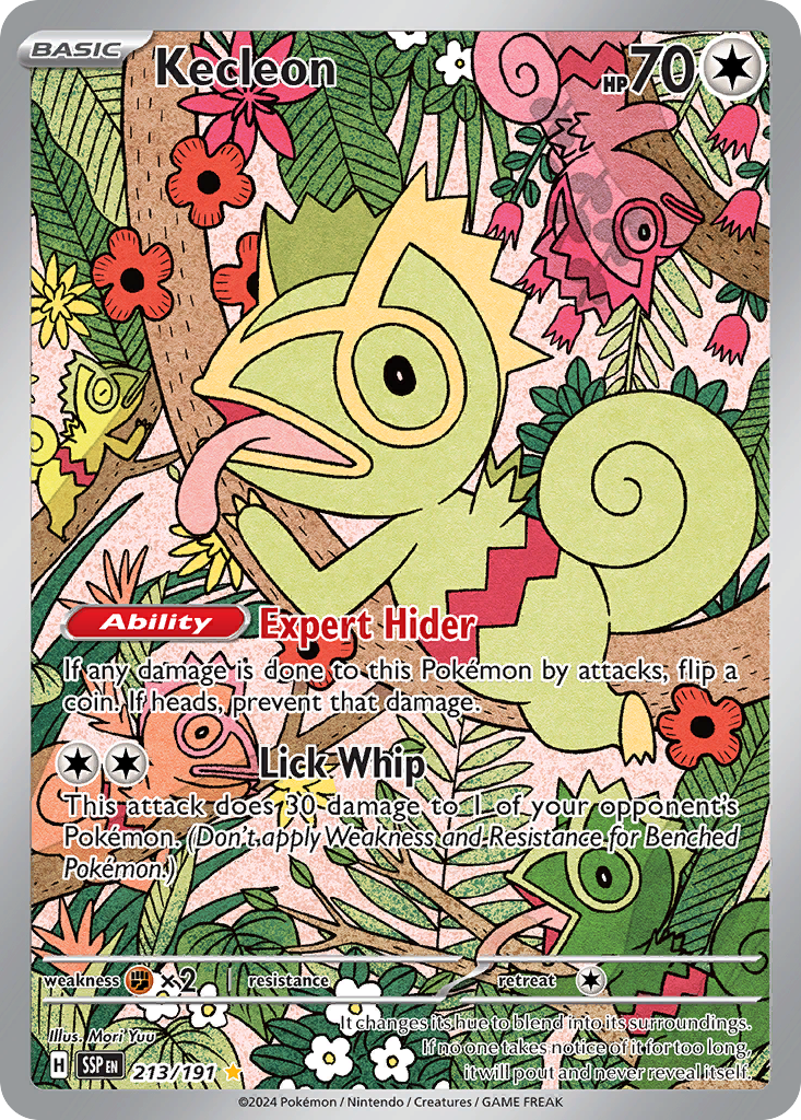 Kecleon 213 Surging Sparks Pokémon card