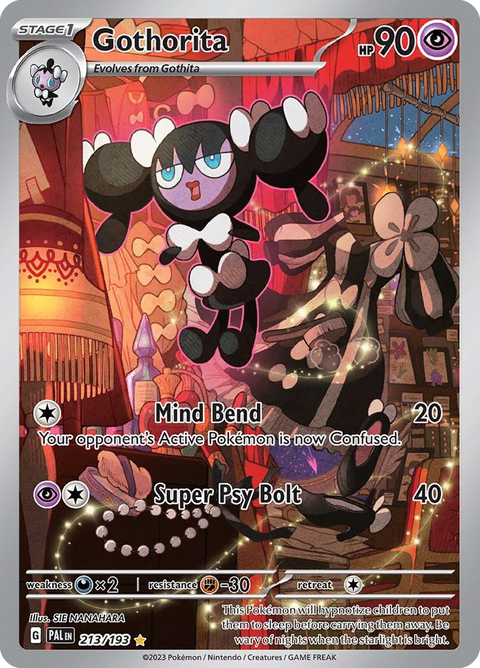 Gothorita 213 Paldea Evolved Pokémon card