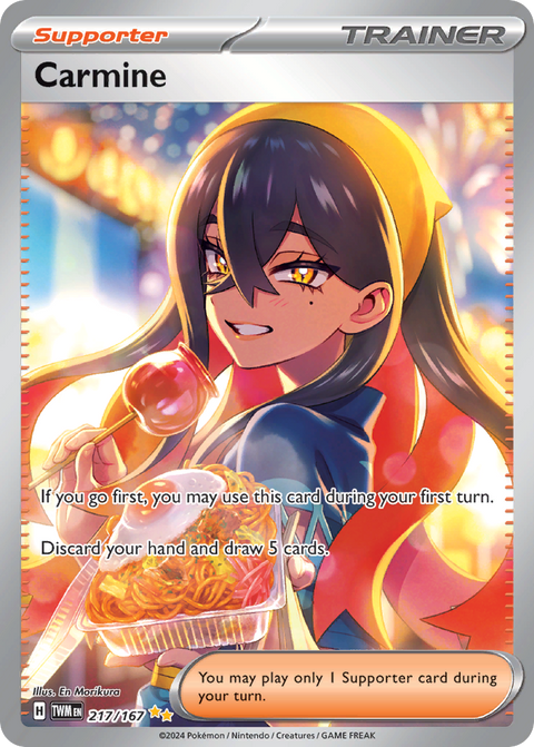 Carmine 217 Twilight Masquerade Pokémon card