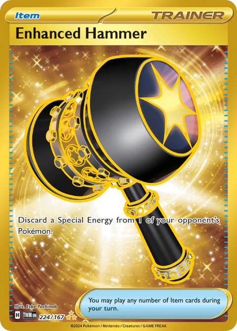 Enhanced Hammer 224 Twilight Masquerade Pokémon card