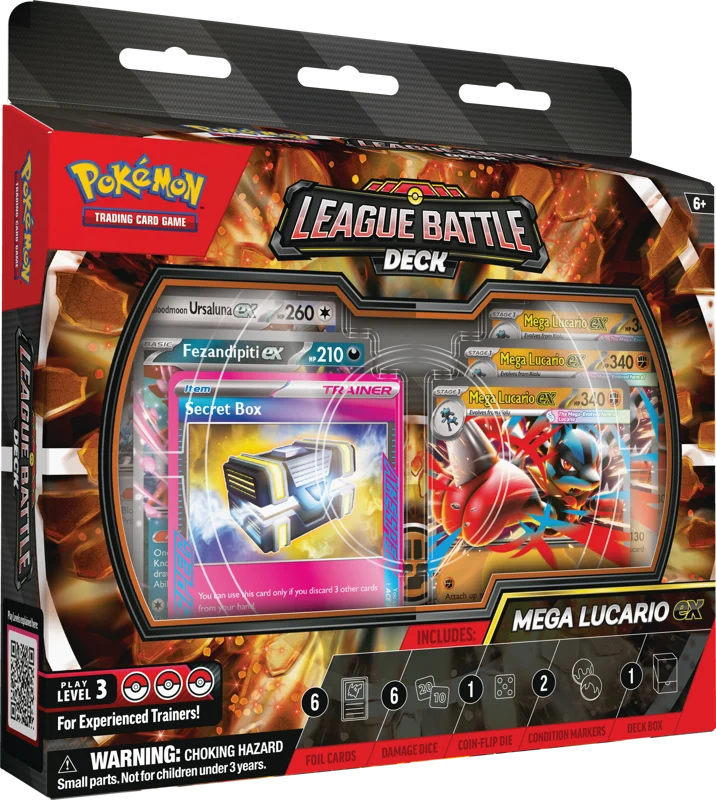 Mega Lucario Leauge Battle Deck