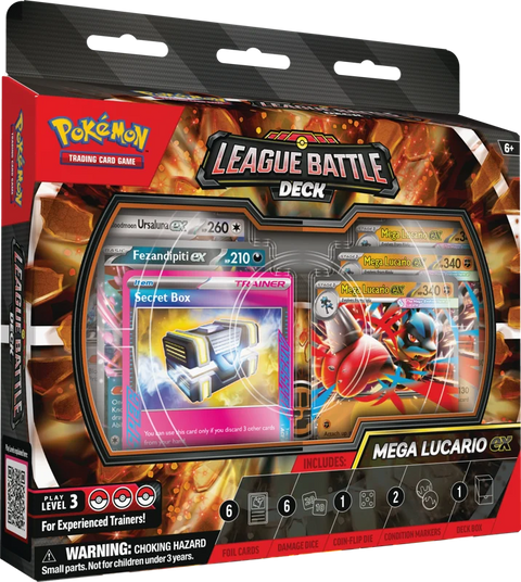 Mega Lucario Leauge Battle Deck