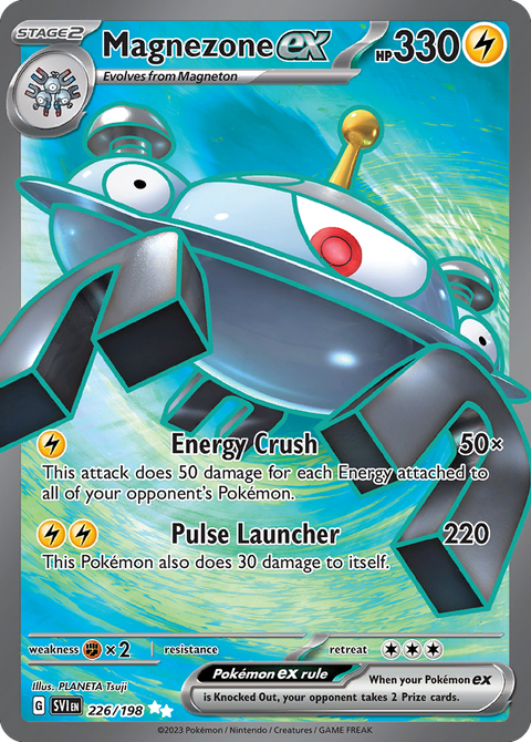 Magnezone ex 226 Scarlet & Violet Pokémon card