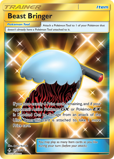 Beast Bringer 229 Unbroken Bonds Pokémon card
