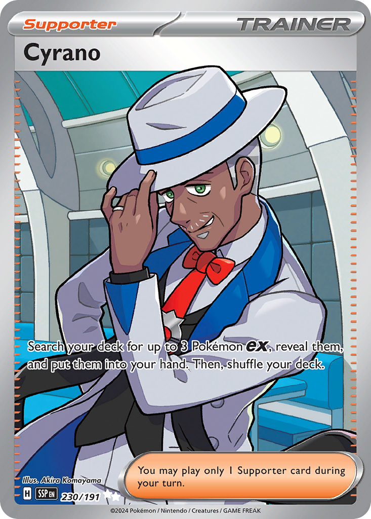Cyrano 230 Surging Sparks Pokémon card